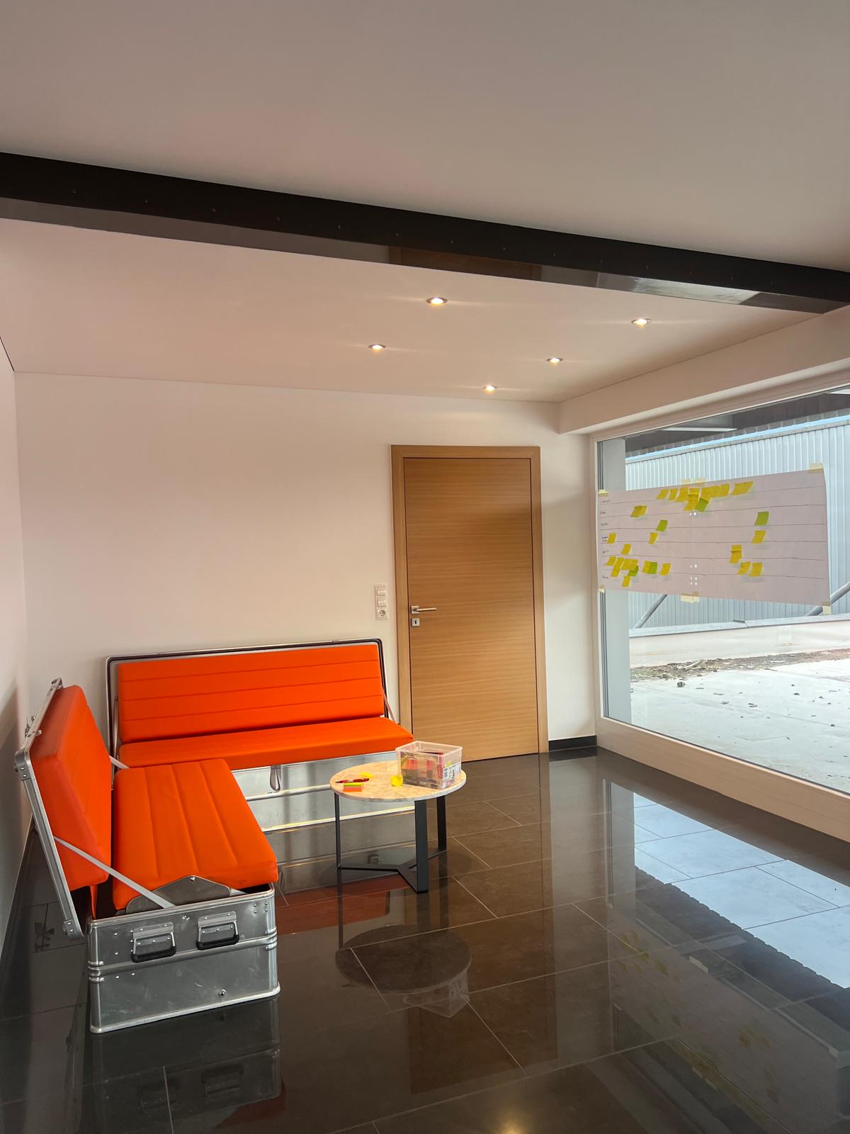 Innenräume auf dem Areal — Feigle Textilquartier Hard